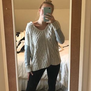 Free People knit sweater